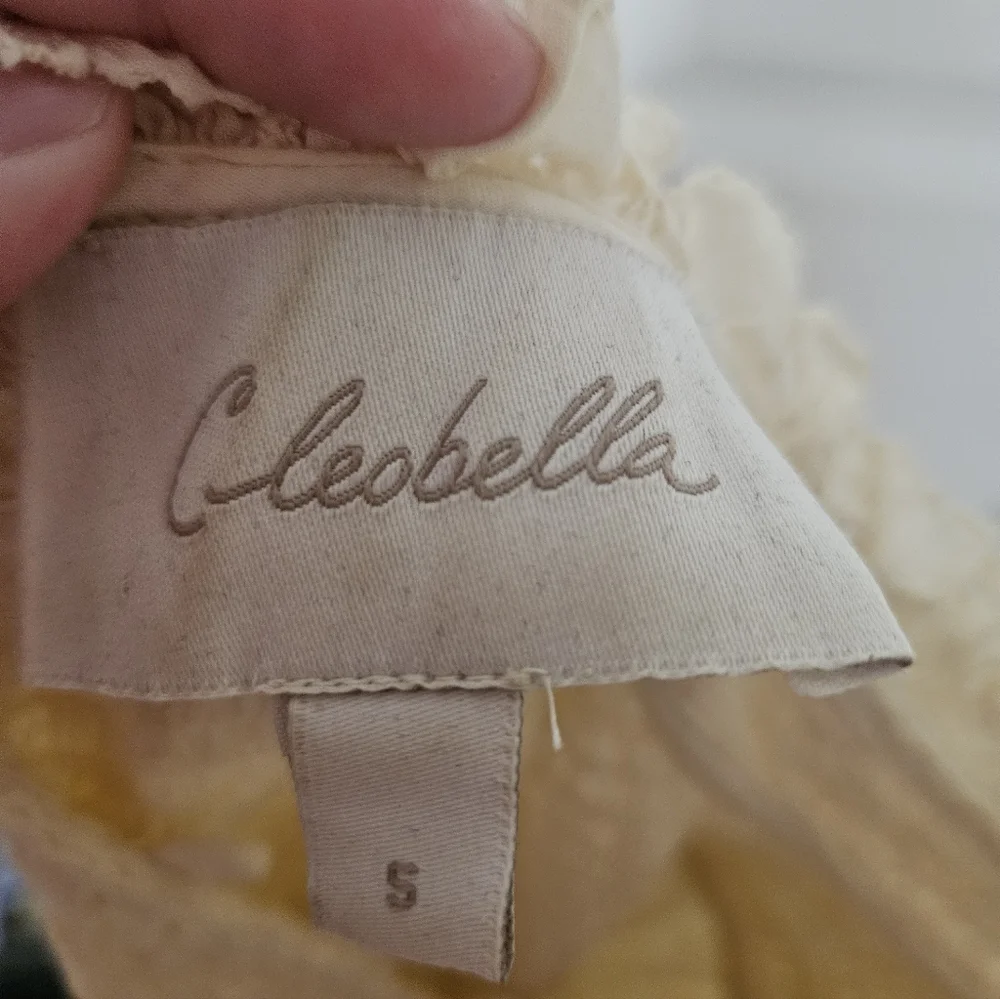 Cleobella Smocked Dress Midi S